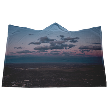 Load image into Gallery viewer, Pink Sunset - Hooded Blanket