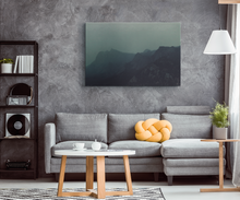 Load image into Gallery viewer, Foggy Mountains - Canvas