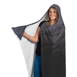 Waves - Hooded Blanket