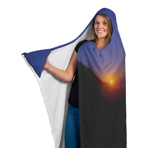 Incline Sunrise - Hooded Blanket