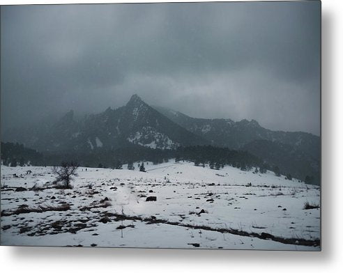 Foggy Chautauqua - Metal Print