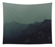 Load image into Gallery viewer, Foggy Mountains - Tapestry