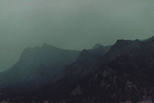 Foggy Mountains - Print