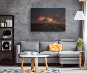 Stormy Sunset - Canvas