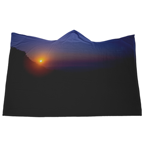 Incline Sunrise - Hooded Blanket