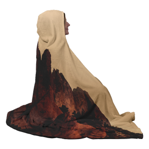 Garden of the Gods edit - Hooded Blanket