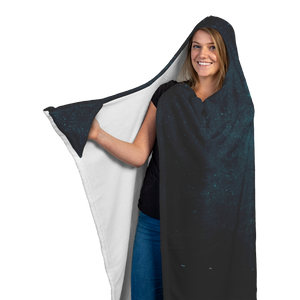 Tilted Milky Way - Hooded Blanket