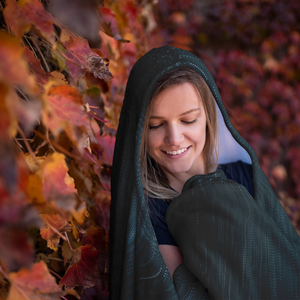 Star Trails - Hooded Blanket