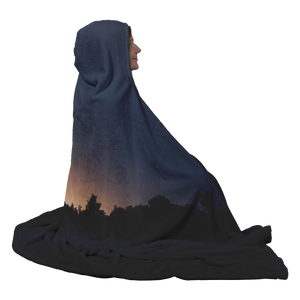 Tree Line - Hooded Blanket