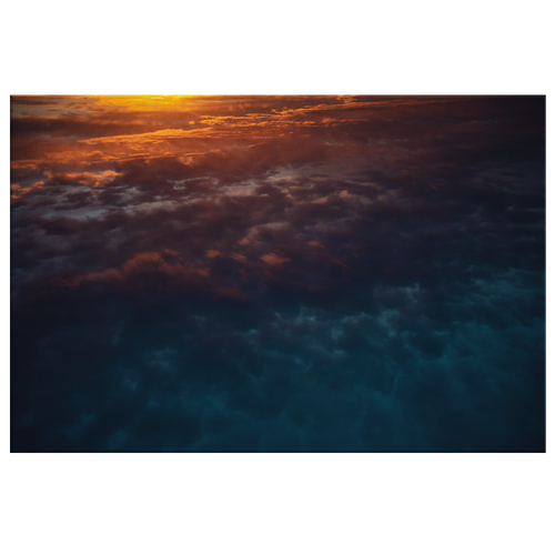 Cloudy Sunset - Canvas