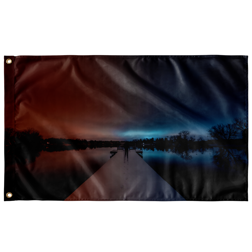 Midnight Pond - Flag