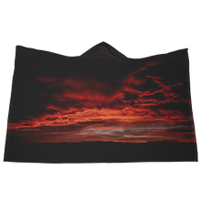 Cargar imagen en el visor de la galería, Denver Sunset - Hooded Blanket