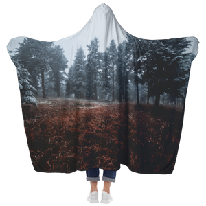 Snowy Hill - Hooded Blanket - UrbanImpression