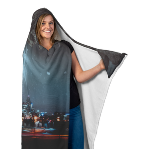 Two Worlds - Hooded Blanket