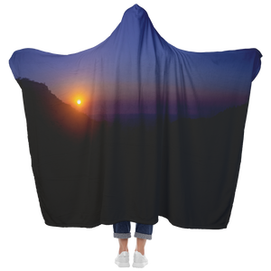 Incline Sunrise - Hooded Blanket