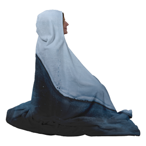 Ice Patterns - Hooded Blanket