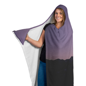 Purple Sky - Hooded Blanket