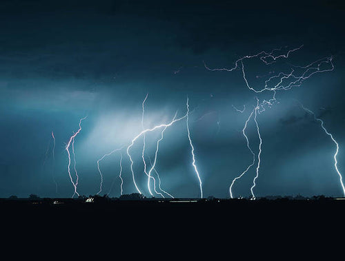 Lightning Strikes - Print