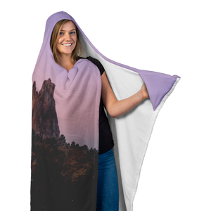 Garden of the Gods - Hooded Blanket