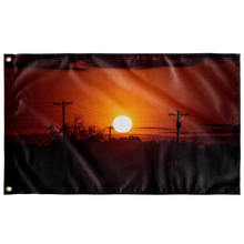 Laden Sie das Bild in den Galerie-Viewer, Sunset Powerlines - Flag