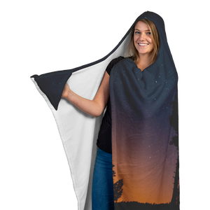 Camping Sky - Hooded Blanket - UrbanImpression