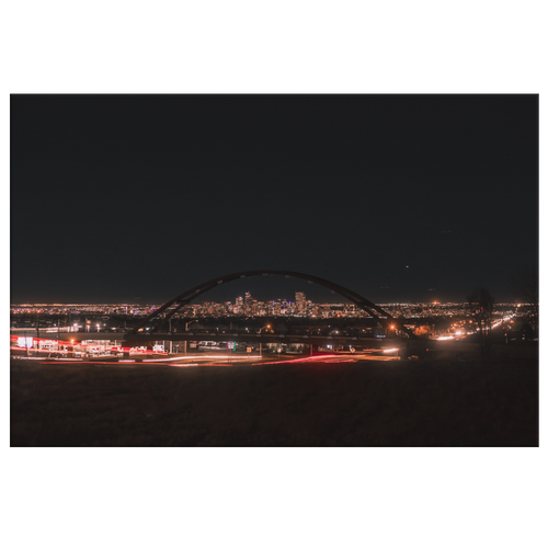 Denver 6th Ave Bridge - Canvas