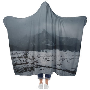 Foggy Chautauqua  - Hooded Blanket