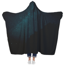 Load image into Gallery viewer, Tilted Milky Way - Hooded Blanket