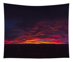 Rocky Mountain Sunset - Tapestry