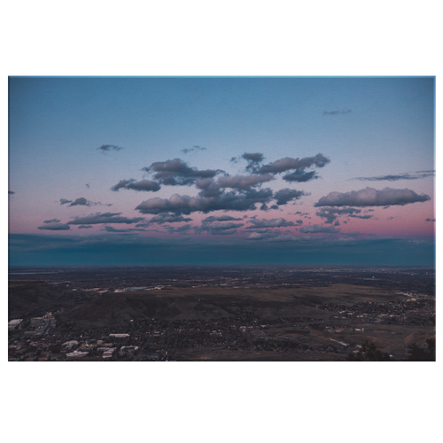 Pink Sunset - Canvas