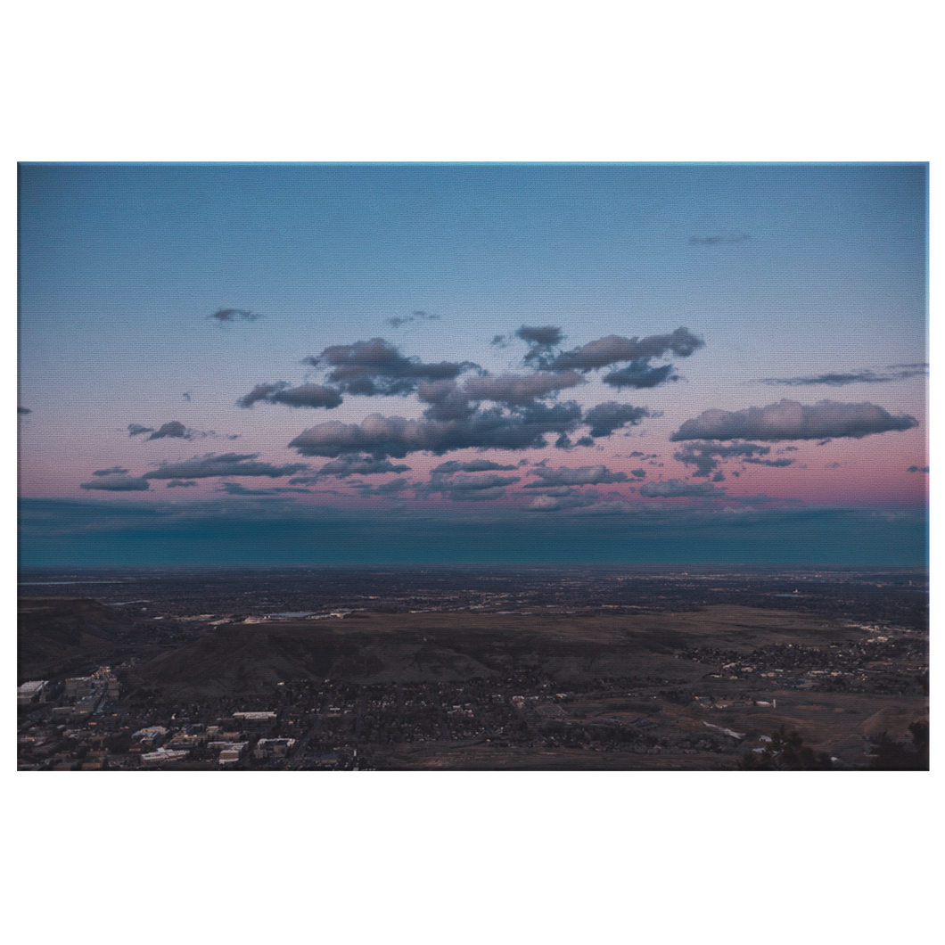 Pink Sunset - Canvas