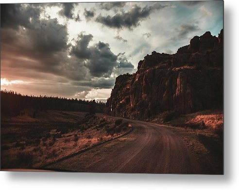 Saguache Backroads  - Metal Print