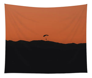 Skydiving Sunset - Tapestry