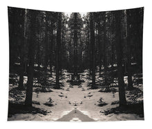 Load image into Gallery viewer, Snow Forest edit - Tapestry