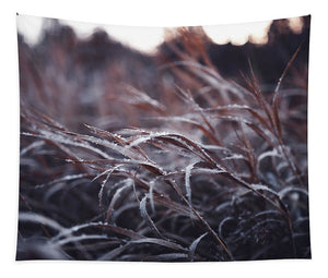 Snowy Grass - Tapestry - UrbanImpression