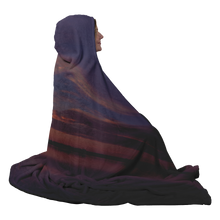 Load image into Gallery viewer, Clouds Reflection - Hooded Blanket