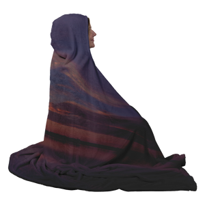 Clouds Reflection - Hooded Blanket