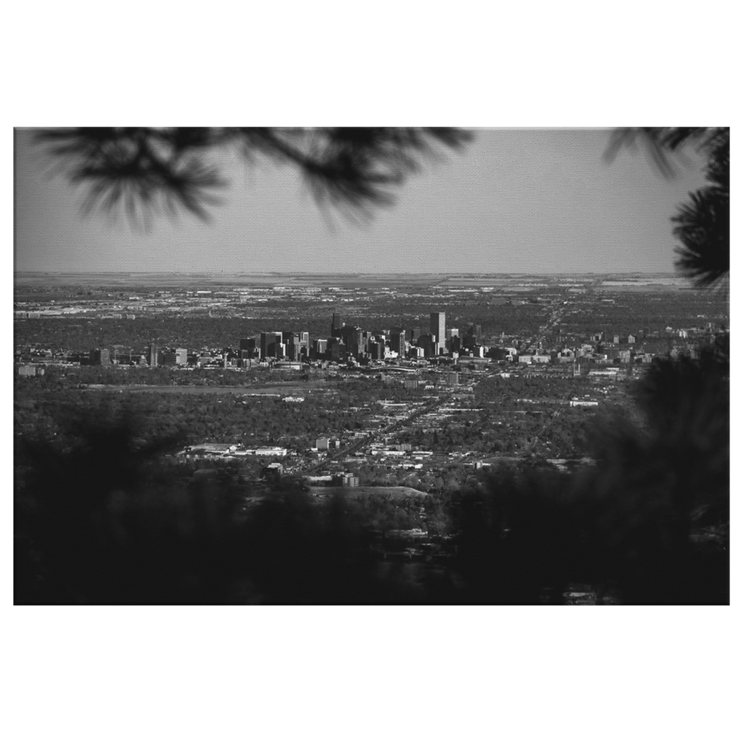 Denver from Lookout - Canvas