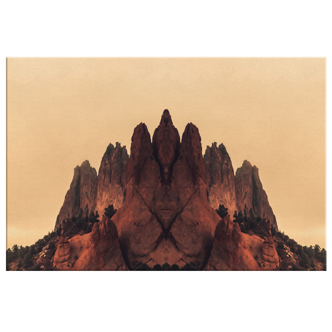 Garden of the Gods edit - Canvas