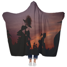 Load image into Gallery viewer, Sunflower Sunset - Hooded Blanket