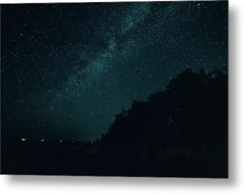 Tilted Milky Way - Metal Print