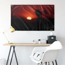 Laden Sie das Bild in den Galerie-Viewer, Sunflower Silhouette - Flag