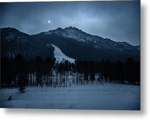 Twin Sisters Peak East - Metal Print