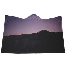 Load image into Gallery viewer, Purple Sky - Hooded Blanket