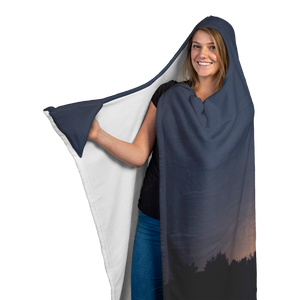 Tree Line - Hooded Blanket