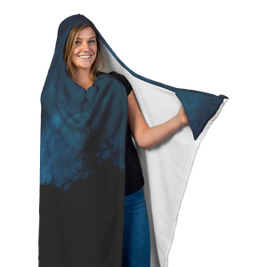 Moody Clouds - Hooded Blanket