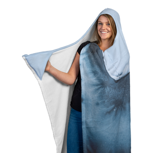 Ice Patterns - Hooded Blanket