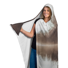 Load image into Gallery viewer, Foggy River - Hooded Blanket