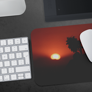 Sunflower Silhouette - Mousepad