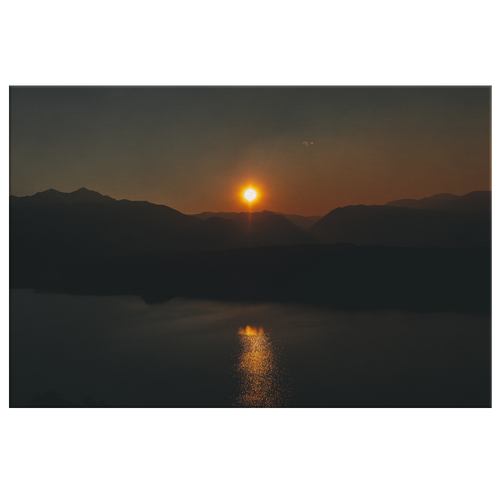 Dillon Reservoir Sunset - Canvas